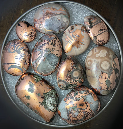 Copper Replacement Agates