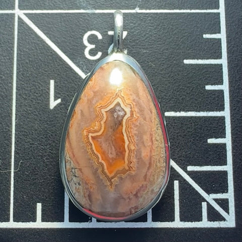 Marquette Agate Pendant
