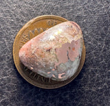Copper Replacement Prehnite Cabochon