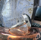 Big Bold Chlorastrolite Sterling Silver Ring