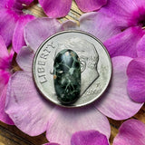 Greenstone Cabochon Mesolite Inclusions