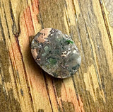 Copper Replacement Agate Cabochon