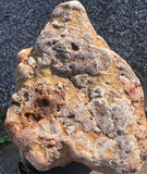 Rare Pair of Monumental Lake Superior Sagenite Agates Approximately 10.3 Pounds Combined