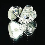 Heart Greenstone Mesolite Earrings