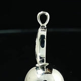 Heart Greenstone Mesolite Pendant