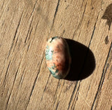 Greenstone with Mesolite Cabochon