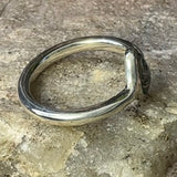 Green Copper Replacement Eye Agate Ring