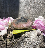Hematite Plume Eye Agate