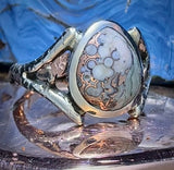 Custom Copper Replacement Agate Ring