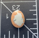 Feldspar with Datolite core Cabochon