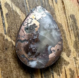 Copper Replacement Agate Cabochon