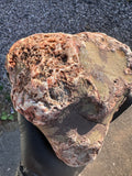 Rare Pair of Monumental Lake Superior Sagenite Agates Approximately 10.3 Pounds Combined