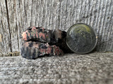 Rare Hematite Tube Copper Replacement Agate