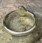 Green Copper Replacement Eye Agate Ring