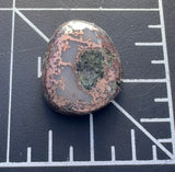 Copper Silver Replacement Agate polished Nodule