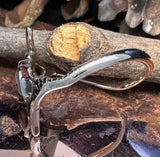 Yellow Birch Copper Replacement Eye Agate Ring