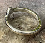 Green Copper Replacement Eye Agate Ring